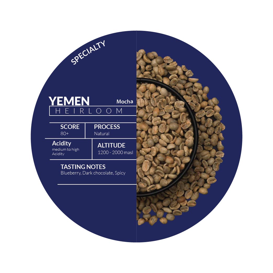 Roasted - Yemen Arabica Mocha Khoulani