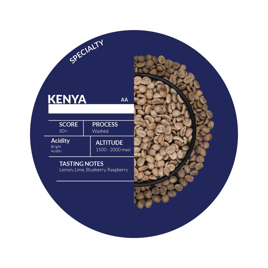 Roasted - Kenya Washed AA