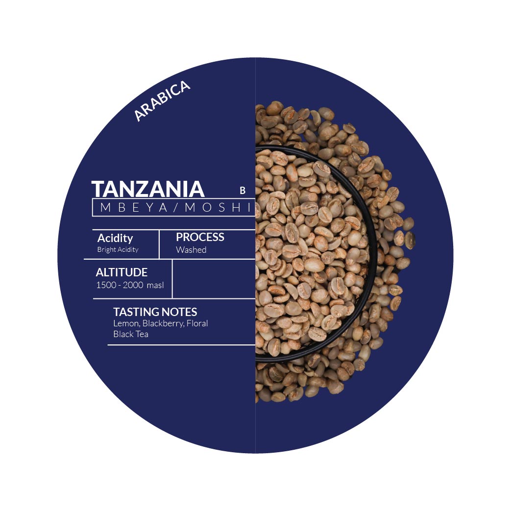 Roasted - Tanzanian Arabica B