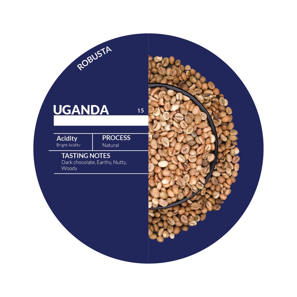Roasted - Uganda Robusta 15+