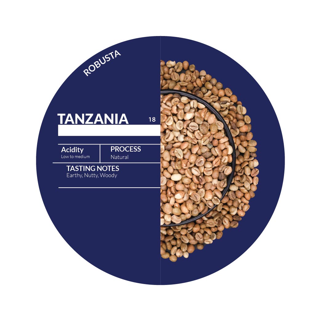 Roasted - Tanzanian Robusta 18+